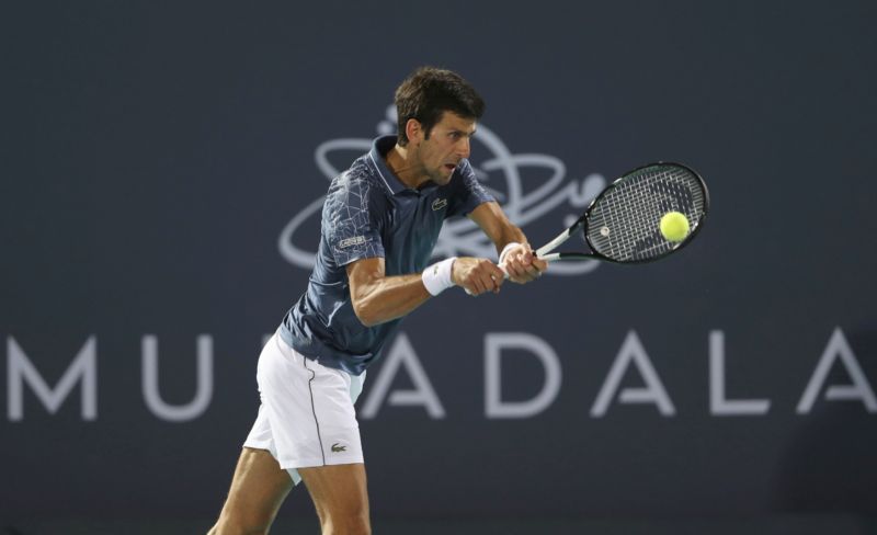 Srbský tenista Novak Djokovič.