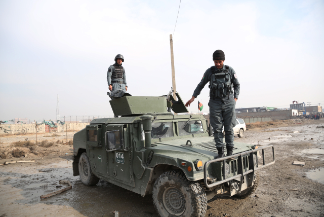 Afghánští vojáci. Afghánští vojáci.