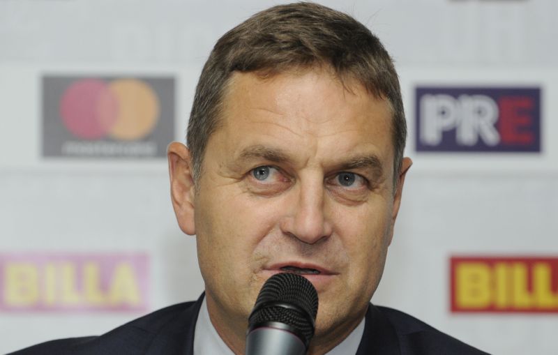 Předseda představenstva hokejové Sparty Petr Bříza.