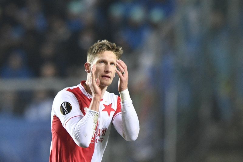 Kapitán fotbalistů Slavie Praha Milan Škoda.