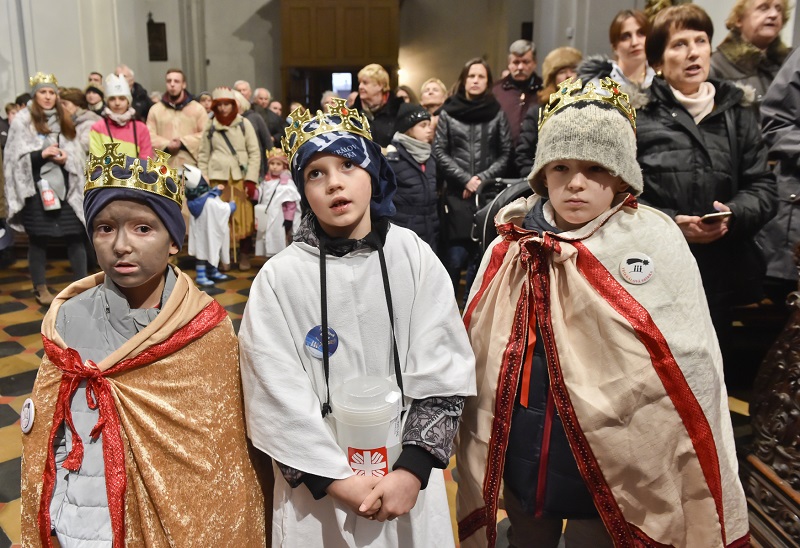Koledníci dostali v roce 2018 požehnání od kardinála Dominika Duky.