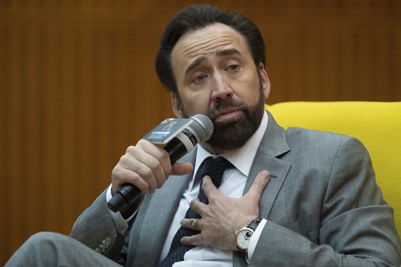 Americký herec Nicolas Cage.