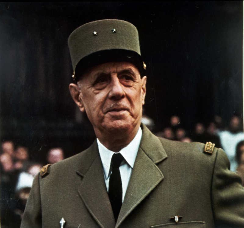 Charles de Gaulle.