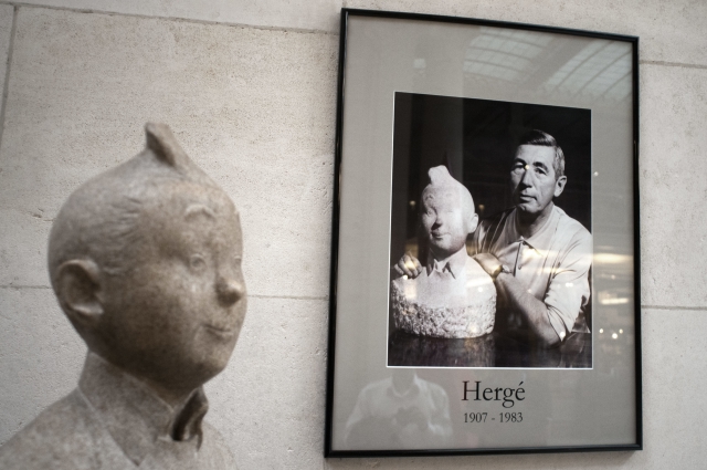Tintina vytvořil výtvarník s pseudonymem Hergé.