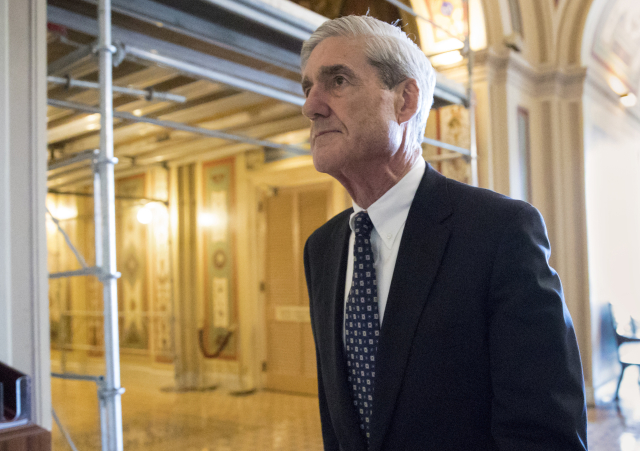 Zvláštní vyšetřovatel Robert Mueller.