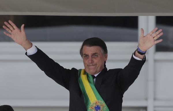 Brazilský prezident Jair Bolsonaro.