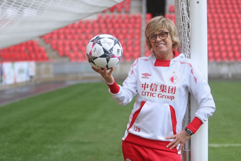 Jaroslava Rinnerová-Poláčková dělá sportovní manažerku ve Slavii již patnáct let. 
