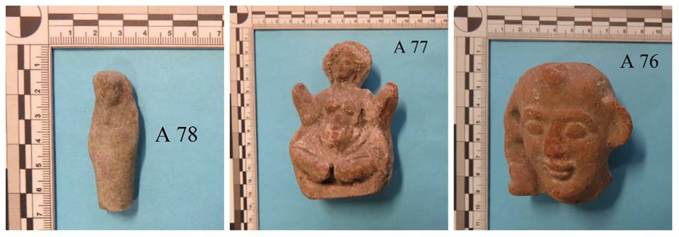 Egyptské figurky.