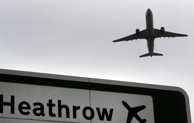 Letiště Heathrow.
