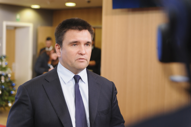 Ukrajinský ministr zahraničí Pavlo Klimkin.