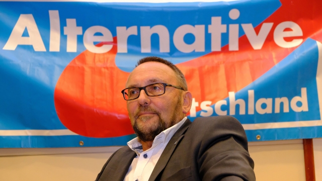 Frank Magnitz, šéf regionální odbočky Alternativy pro Německo v Brémách.