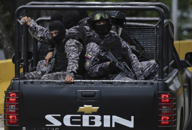 Venezuelská policie.