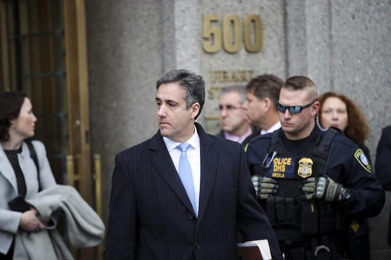 Michael Cohen byl odsouzen na tři roky do vězení.