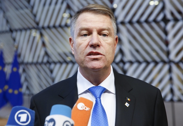 Rumunský prezident Klaus Iohannis. 