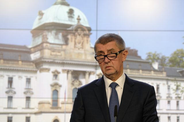 Český premiér Andrej Babiš.