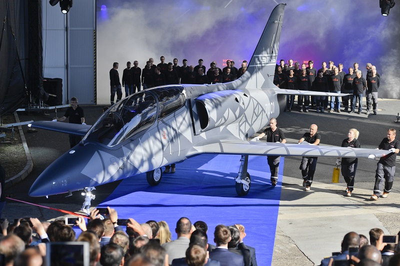 Aero Vodochody představilo 12. října 2018 nový letoun L-39NG.