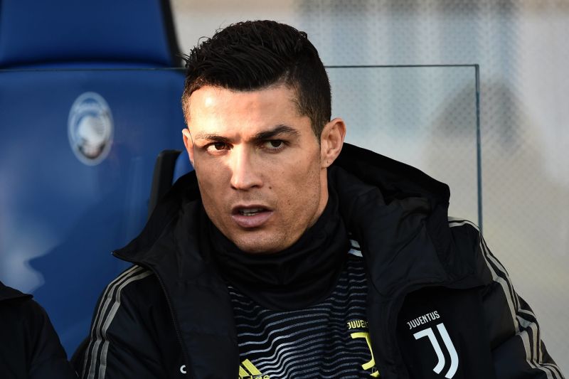 Fotbalista Juventusu Turín Cristiano Ronaldo.