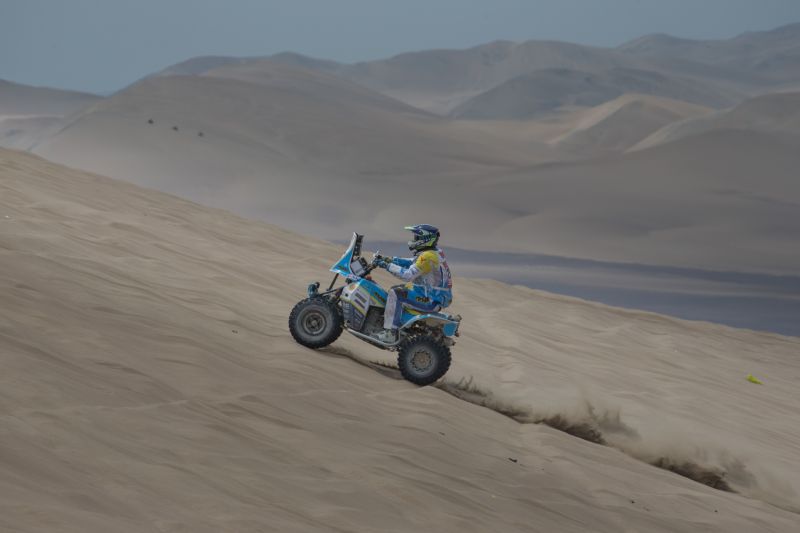 Tomáš Kubiena na Rallye Dakar 2018.