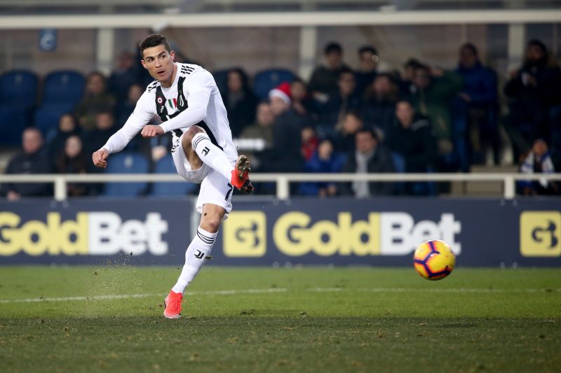 Fotbalista Juventusu Cristiano Ronaldo.
