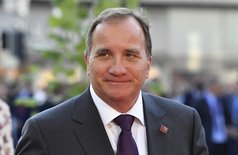Šéf sociálních demokratů, Stefan Löfven.