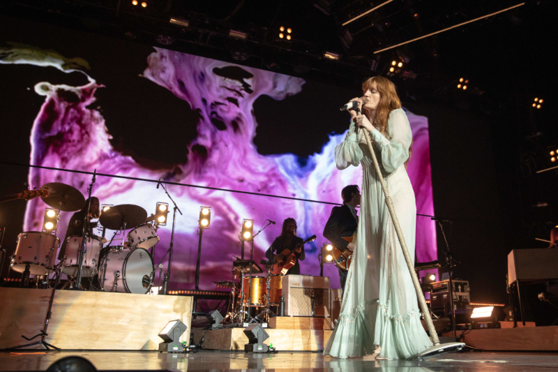 Hudební skupina Florence + The Machine.