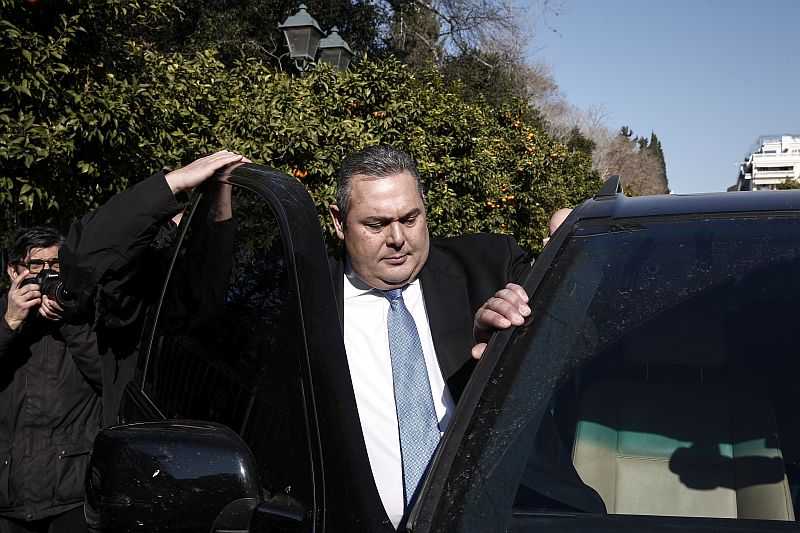 Panos Kammenos rezignoval na funkci řeckého ministra obrany.