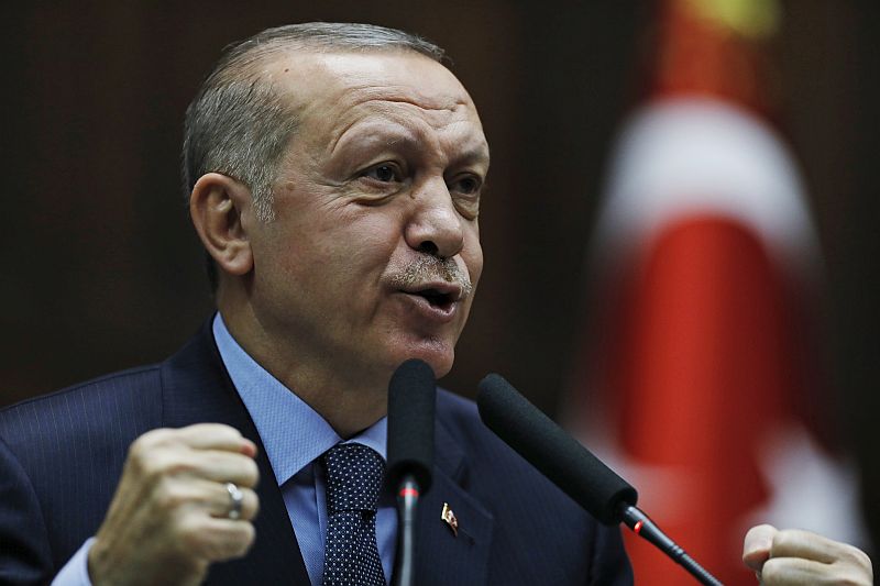Turecký prezident Recep Tayyip Erdoğan.