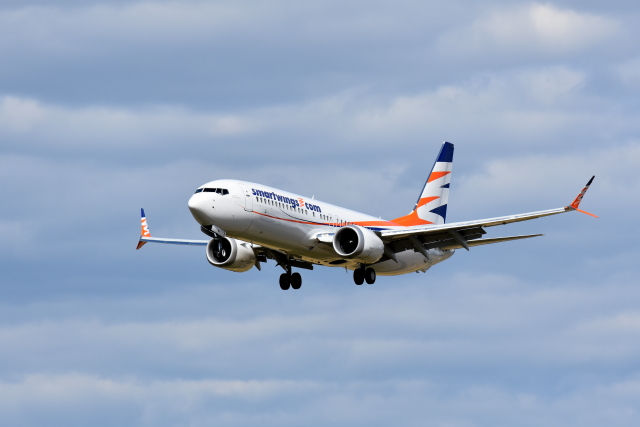 Letadlo Boeing B737 aerolinek Smartwings.