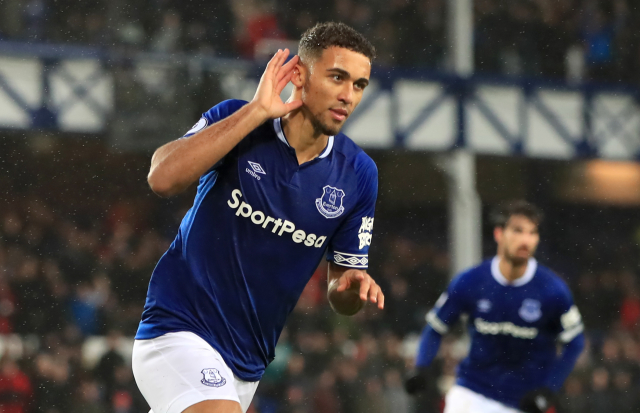 Dominic Calvert-Lewin se raduje z gólu.