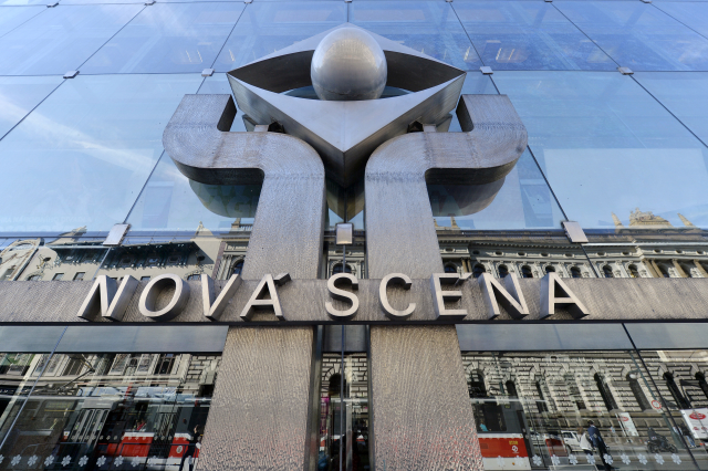 Budova Nové scény Národního divadla. Budova Nové scény Národního divadla.