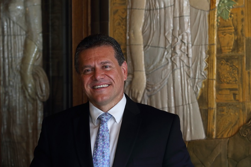 Maroš Šefčovič je v současnosti místopředsedou Evropské komise.