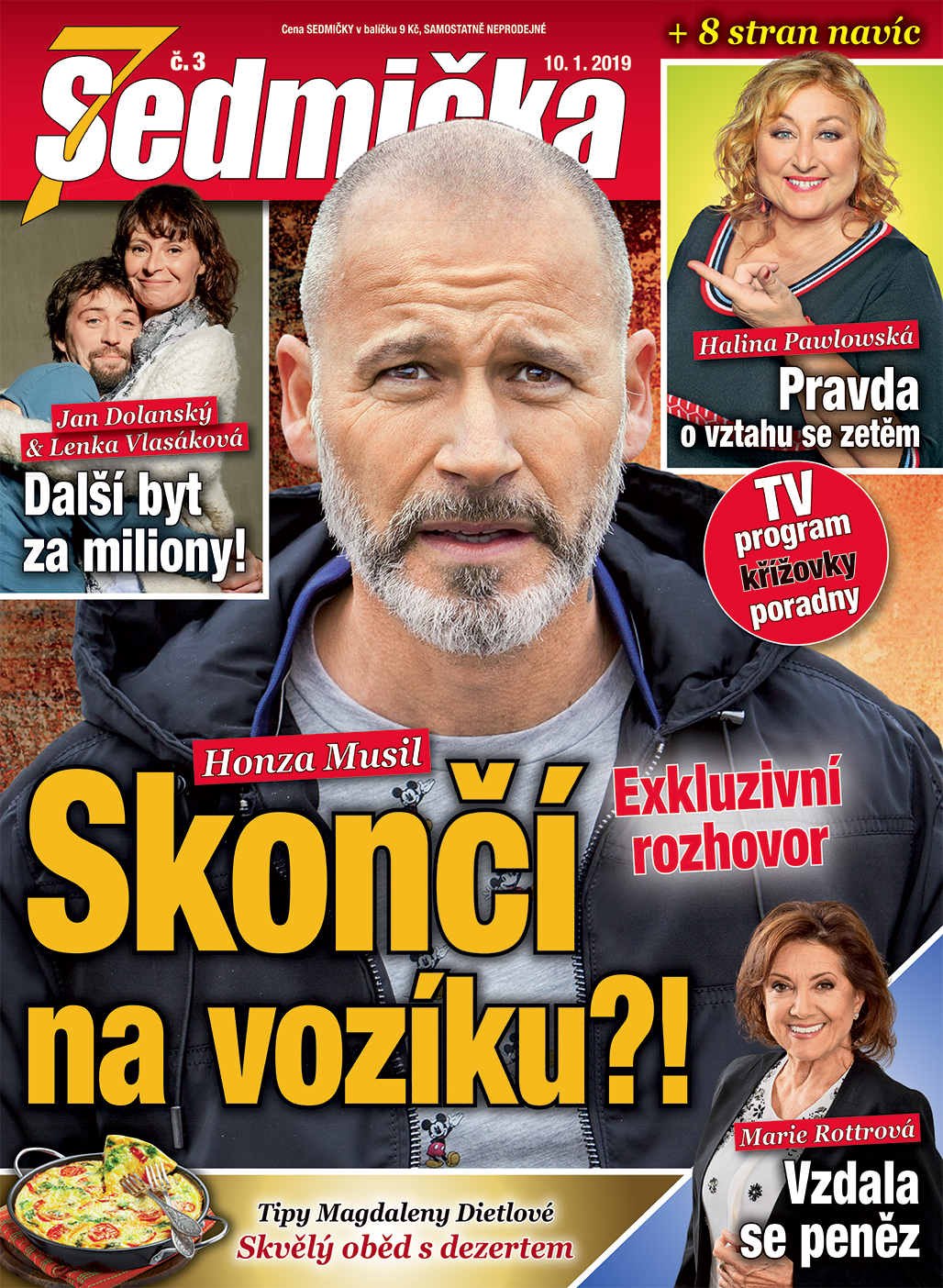 Aktuální číslo časopisu Sedmička.