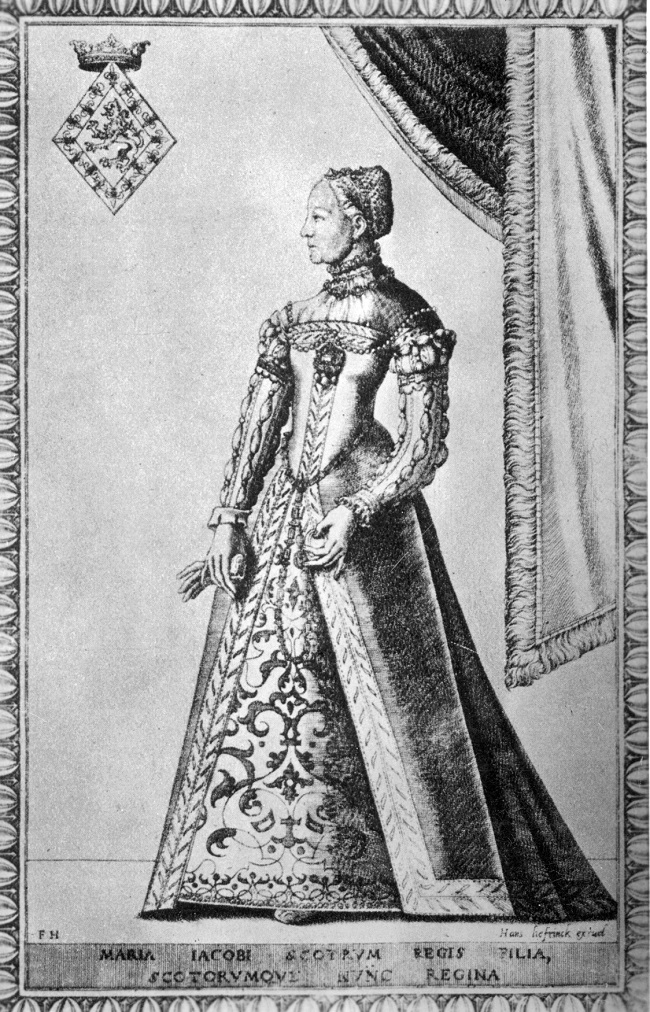 Portrét Marie Stuartovny.