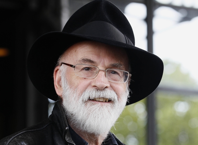 Spisovatel Terry Pratchett.