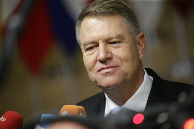 Rumunský prezident Klaus Iohannis.