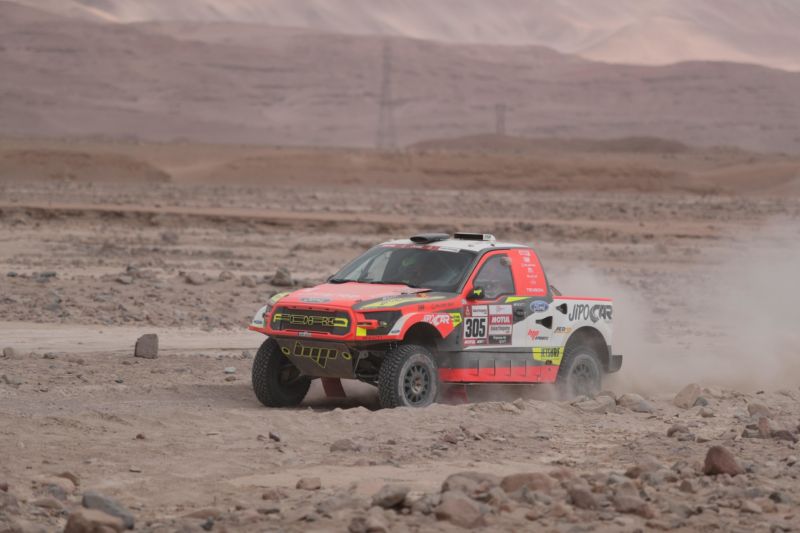 Martin Prokop na Rallye Dakar 2018.
