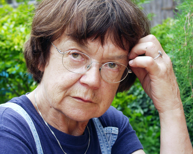 Sochařka Hana Purkrábková.