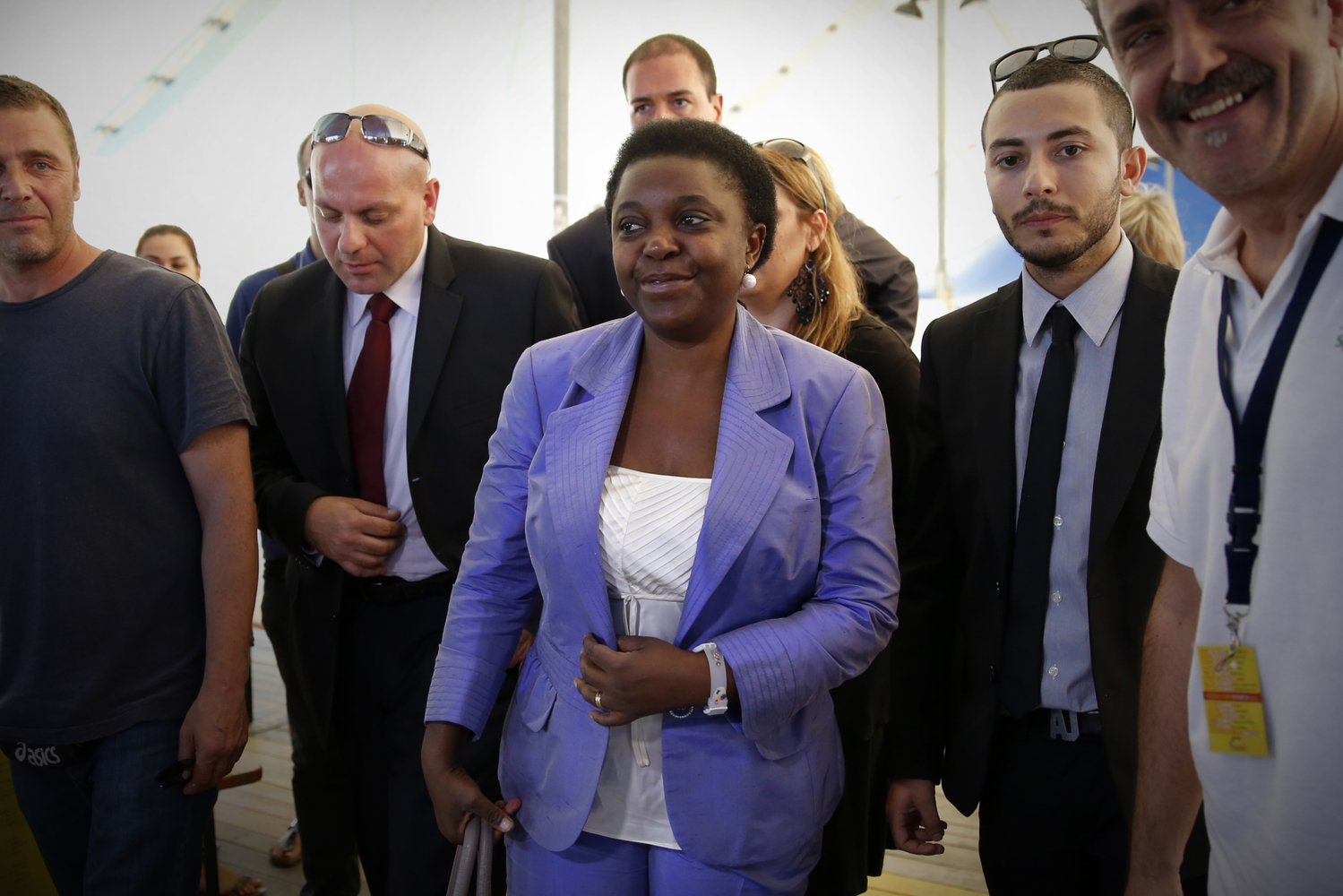 Cécile Kyengeová, nyní poslankyně Evropského parlamentu.