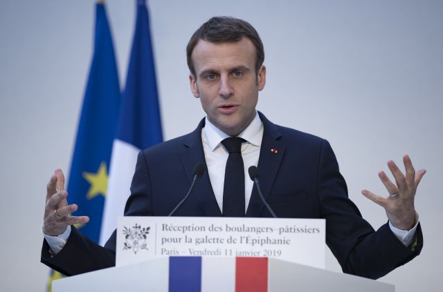 Francouzský prezident Emmanuel Macron.