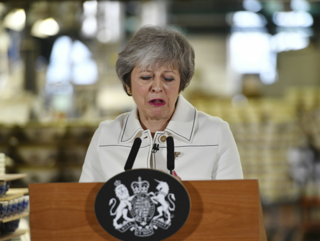 Britská premiérka Theresa Mayová.