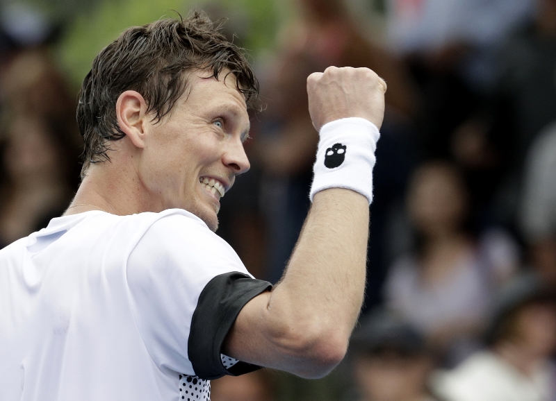 Tomáš Berdych hladce postoupil do třetího kola. Na kurtu strávil pouze 79 minut.