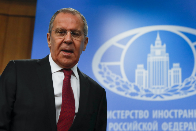 Šéf ruské diplomacie Sergej Lavrov.