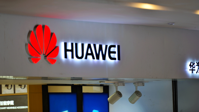 Logo společnosti Huawei.