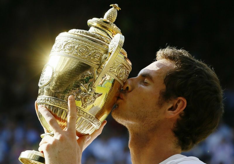 Andy Murray vyhrál slavný Wimbledon dvakrát, teď tam bude mít sochu.