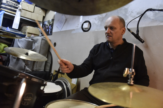 Bubeník Pavel Koudelka.