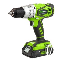 Vrtačka s příklepem Greenworks G24CD.