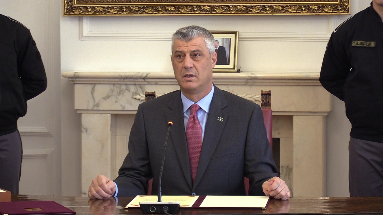 Kosovský prezident Hashim Thaçi.