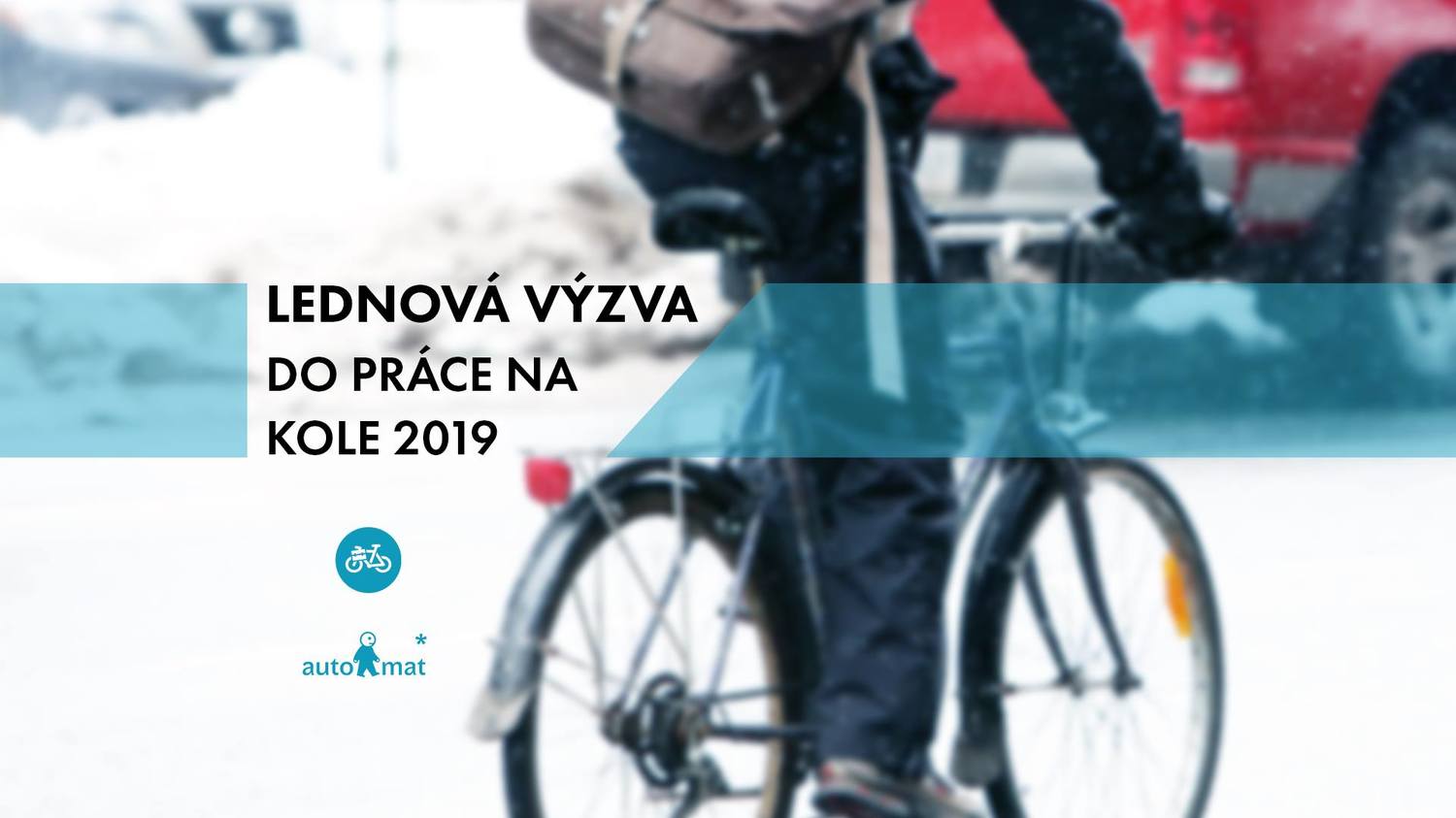 Lednová výzva Do práce na kole.