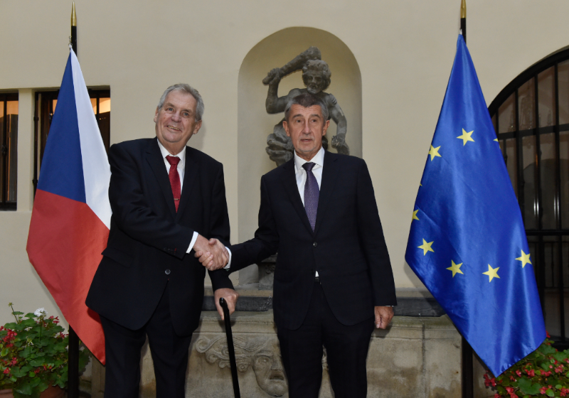Miloš Zeman a Andrej Babiš.