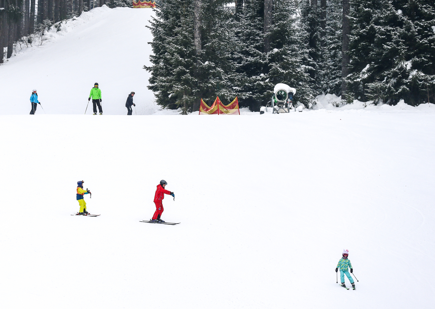 Do střediska ski Bílá zamířilo o víkendu nadměrné množství běžkařů.